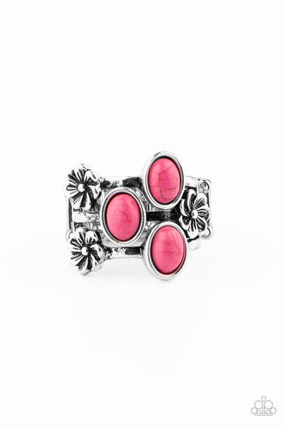 Paparazzi Primitive Paradise - Pink Ring