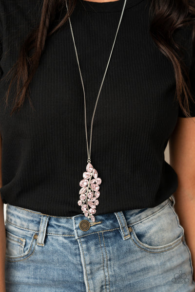 Paparazzi Take a Final BOUGH - Pink Necklace