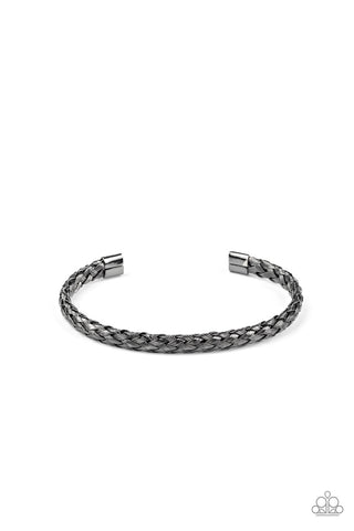 Paparazzi Metalhead Medley - Black Bracelet