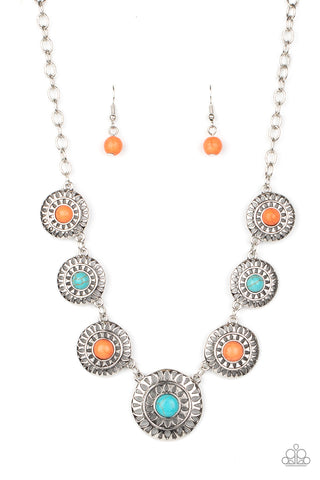 Paparazzi Sahara Solar Power - Multi Necklace