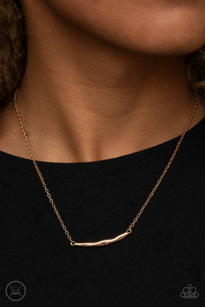 Paparazzi Taking It Easy - Gold Necklace