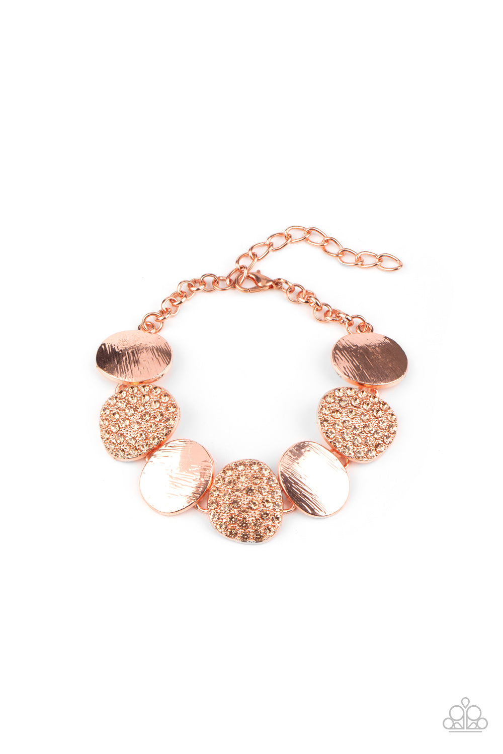 Paparazzi Tough LUXE - Copper Bracelet