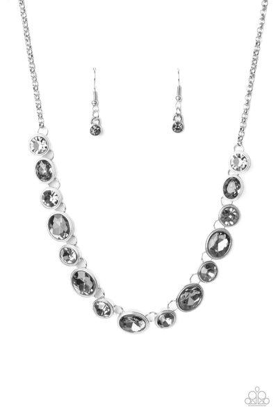 Paparazzi Girls Gotta Glow - Silver Necklace