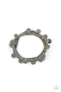 Paparazzi WOODnt Count It - Silver Bracelets