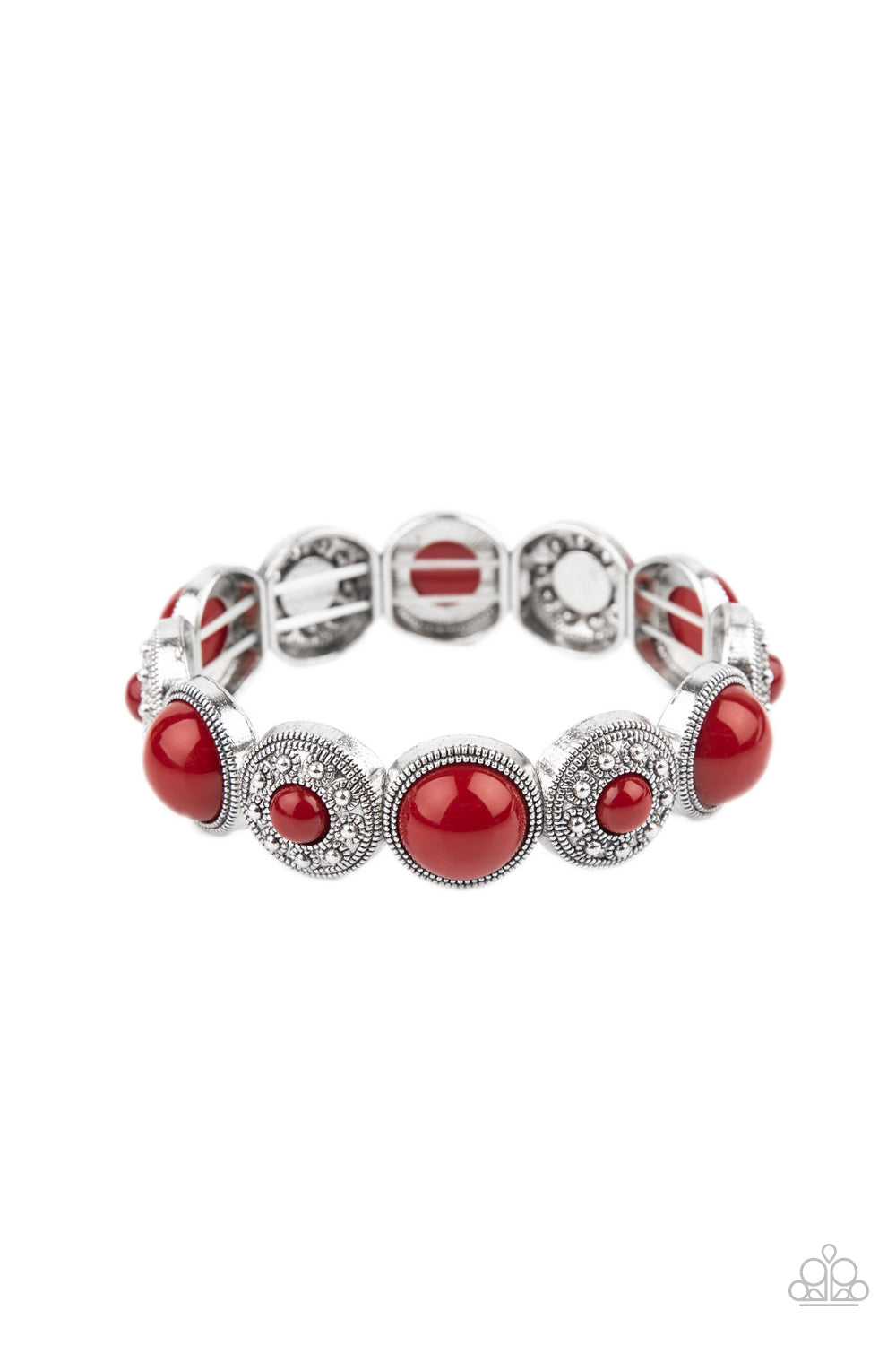 Paparazzi Garden Flair - Red Bracelet