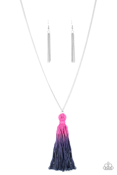 Paparazzi Totally Tasseled - Multi Necklace
