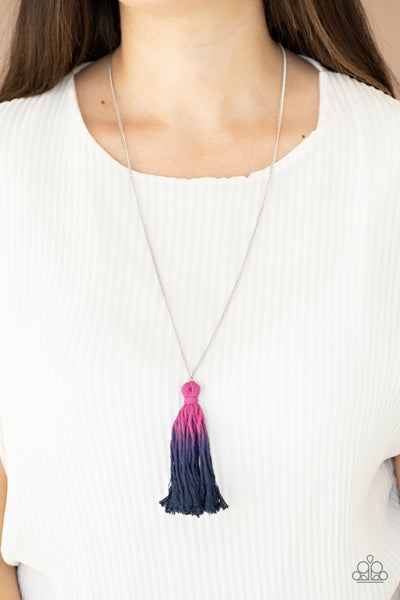 Paparazzi Totally Tasseled - Multi Necklace