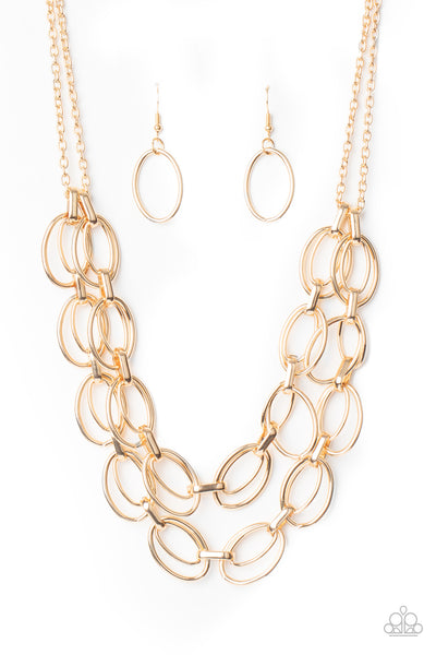 Paparazzi Status Quo - Gold Necklace