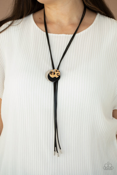 Paparazzi Im FELINE Good - Black Necklace