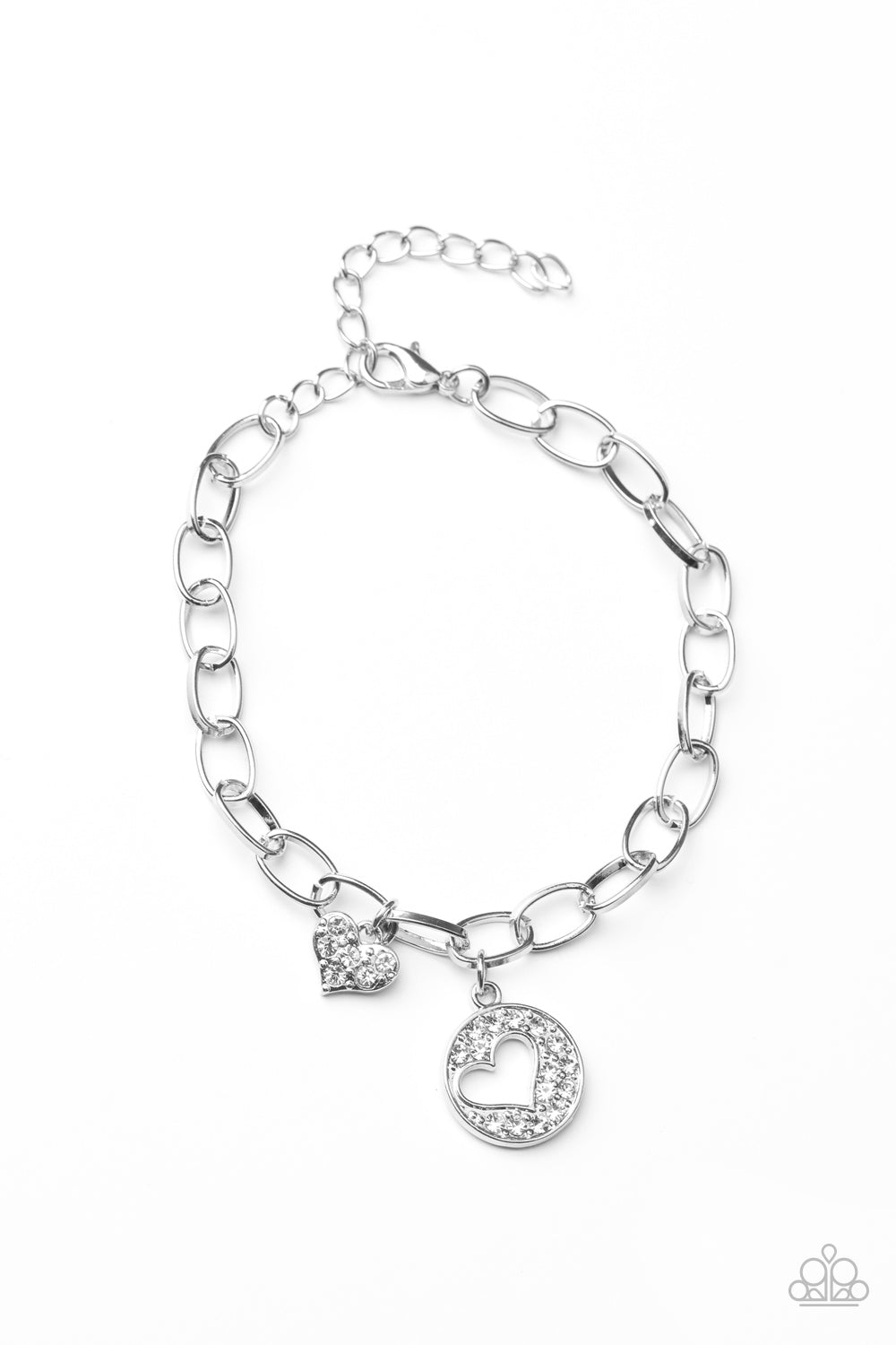 Paparazzi Move over Matchmaker! - White Bracelet
