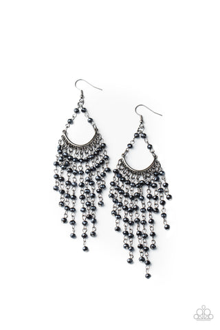 Paparazzi Metro Confetti - Blue Earrings