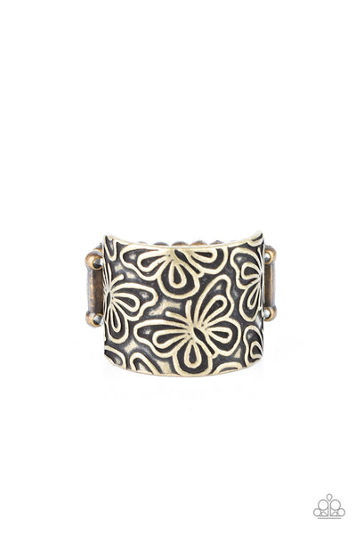 Paparazzi Butterfly Bayou - Brass Ring