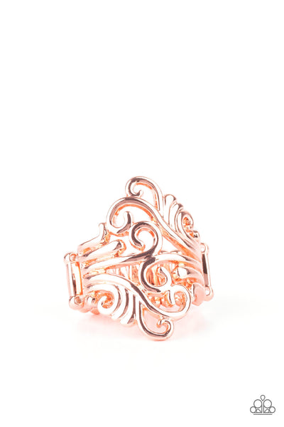 Paparazzi Voluptuous Vines - Copper Ring