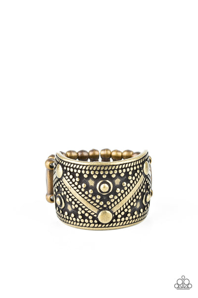 Paparazzi Primal Patterns - Brass Ring