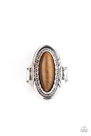 Paparazzi Primal Instincts - Brown Ring