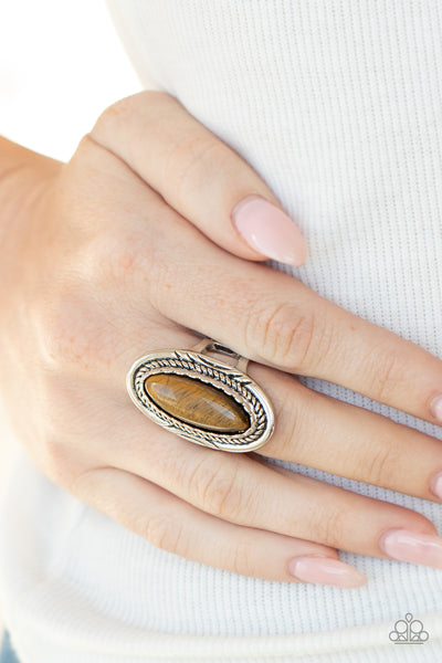 Paparazzi Primal Instincts - Brown Ring
