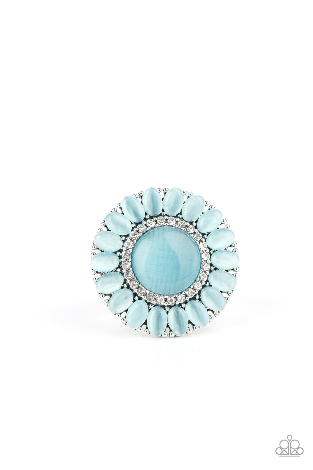 Paparazzi Elegantly Eden - Blue Ring