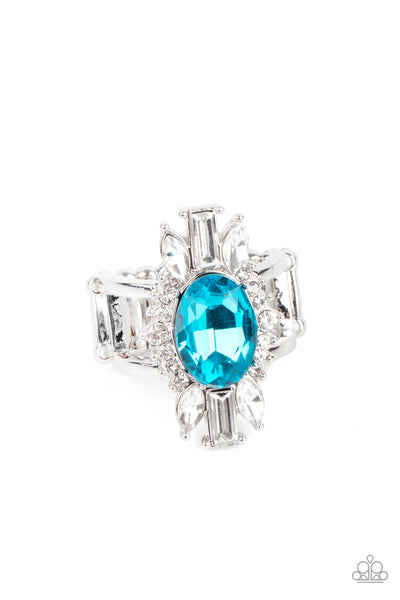 Paparazzi Icy Icon - Blue Ring