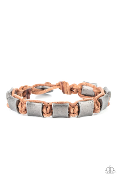 Paparazzi Rural Crew - Brown Bracelet