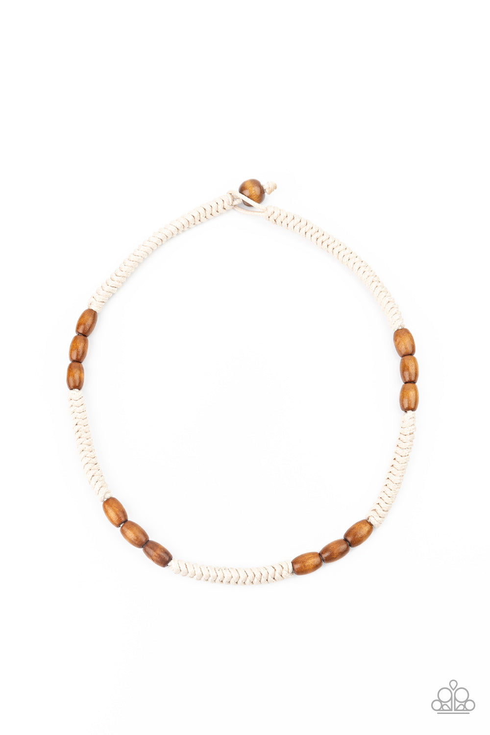 Paparazzi Tahiti Tide - Brown Necklace