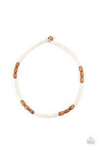 Paparazzi Tahiti Tide - Brown Necklace