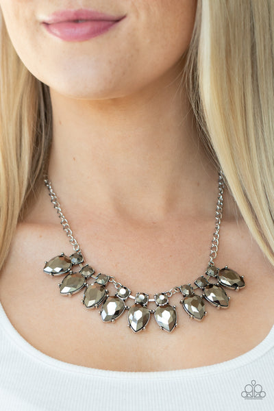 Paparazzi Extra Enticing - Silver Necklace