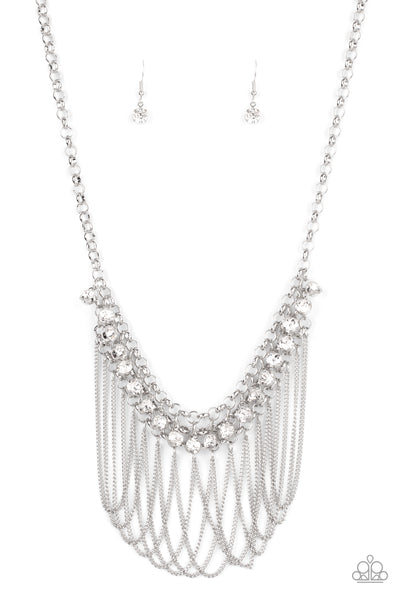 Paparazzi Flaunt Your Fringe - White
