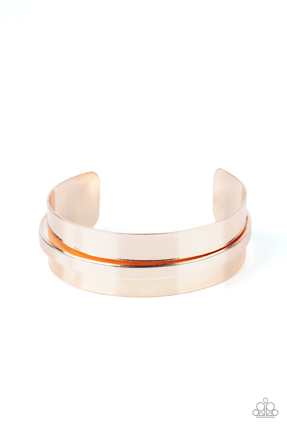Paparazzi A HAUTE Number - Rose Gold Bracelet