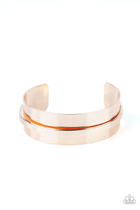 Paparazzi A HAUTE Number - Rose Gold Bracelet