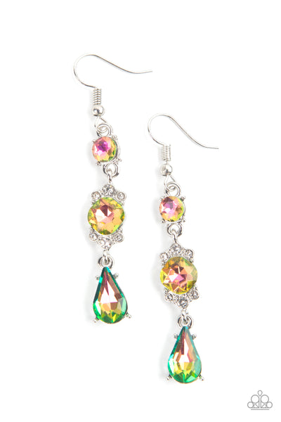 Paparazzi Outstanding Opulence - Multi Earrings