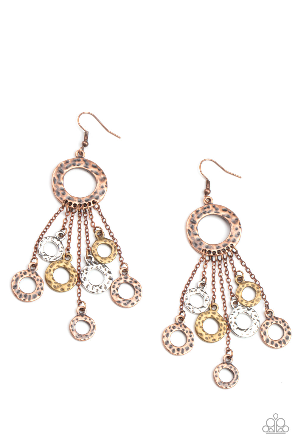 Paparazzi Right Under Your NOISE - Multi Earrings