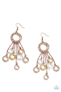Paparazzi Right Under Your NOISE - Multi Earrings