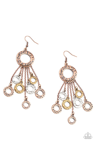Paparazzi Right Under Your NOISE - Multi Earrings