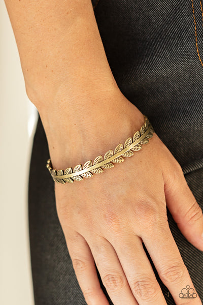 Paparazzi Laurel Groves - Brass Bracelet