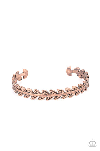 Paparazzi Laurel Groves - Copper Bracelet