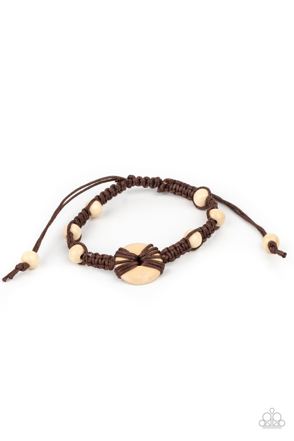 Paparazzi The Road KNOT Taken - Brown Bracelet