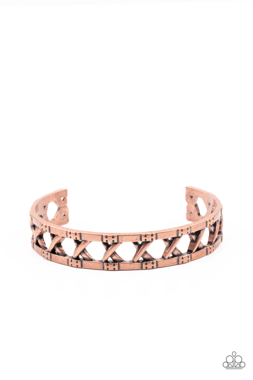 Paparazzi In Over Your METALHEAD - Copper Bracelet