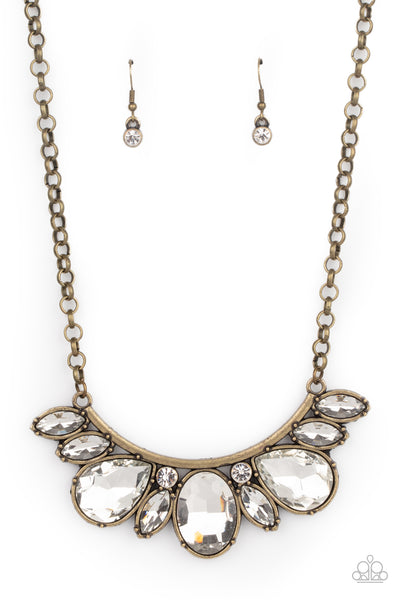 Paparazzi Never SLAY Never - Brass Necklace