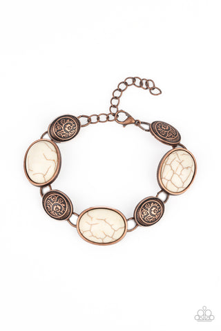 Paparazzi Cactus Country - Copper Bracelet