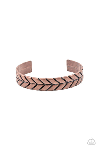 Paparazzi Ancient Archer - Copper Bracelet