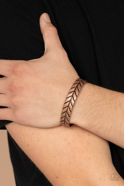 Paparazzi Ancient Archer - Copper Bracelet