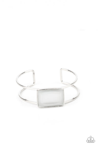 Paparazzi Rehearsal Refinement - White Bracelet