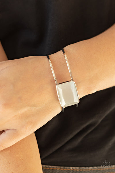 Paparazzi Rehearsal Refinement - White Bracelet