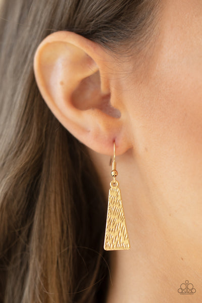 Paparazzi Happily Ever AFTERSHOCK - Gold Necklace