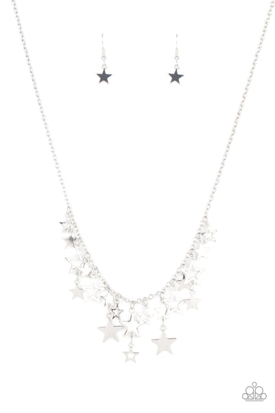 Paparazzi Stellar Stardom - Silver Necklace