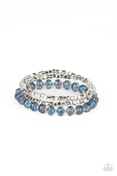 Paparazzi Celestial Circus - Blue Bracelet