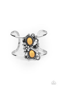 Paparazzi Mojave Flower Girl - Yellow Bracelet