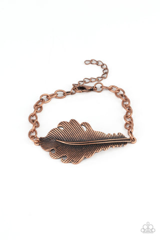Paparazzi Rustic Roost - Copper Bracelet