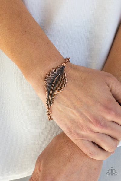 Paparazzi Rustic Roost - Copper Bracelet