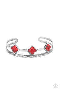 Paparazzi Adobe Ascension - Red Bracelet